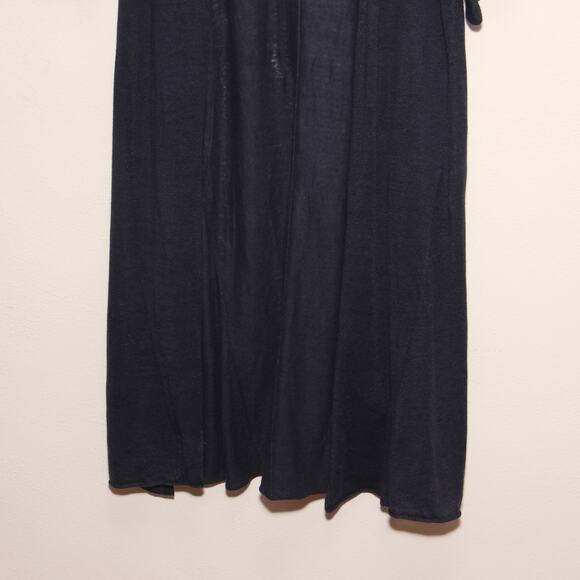 Poetry Fine Linen Open Front Long Cardigan Size 2 - Picture 4 of 10